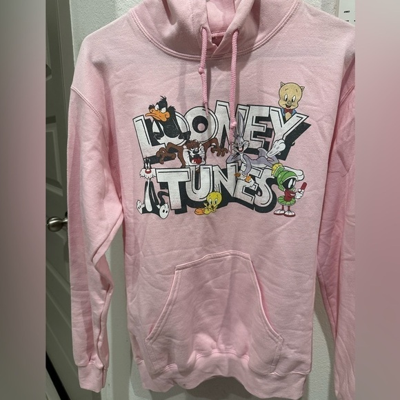 Pink Looney Tunes hoodie - Picture 2 of 2